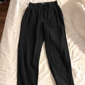 Black Hollister jogger pants